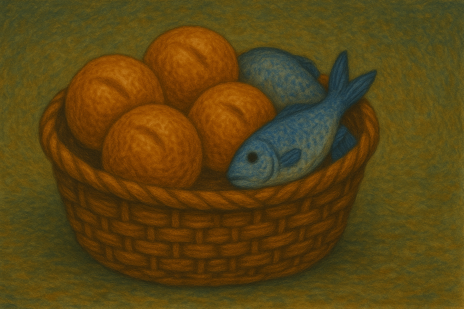 5 loaves and two fish