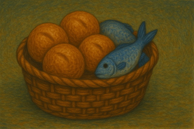 5 loaves and two fish